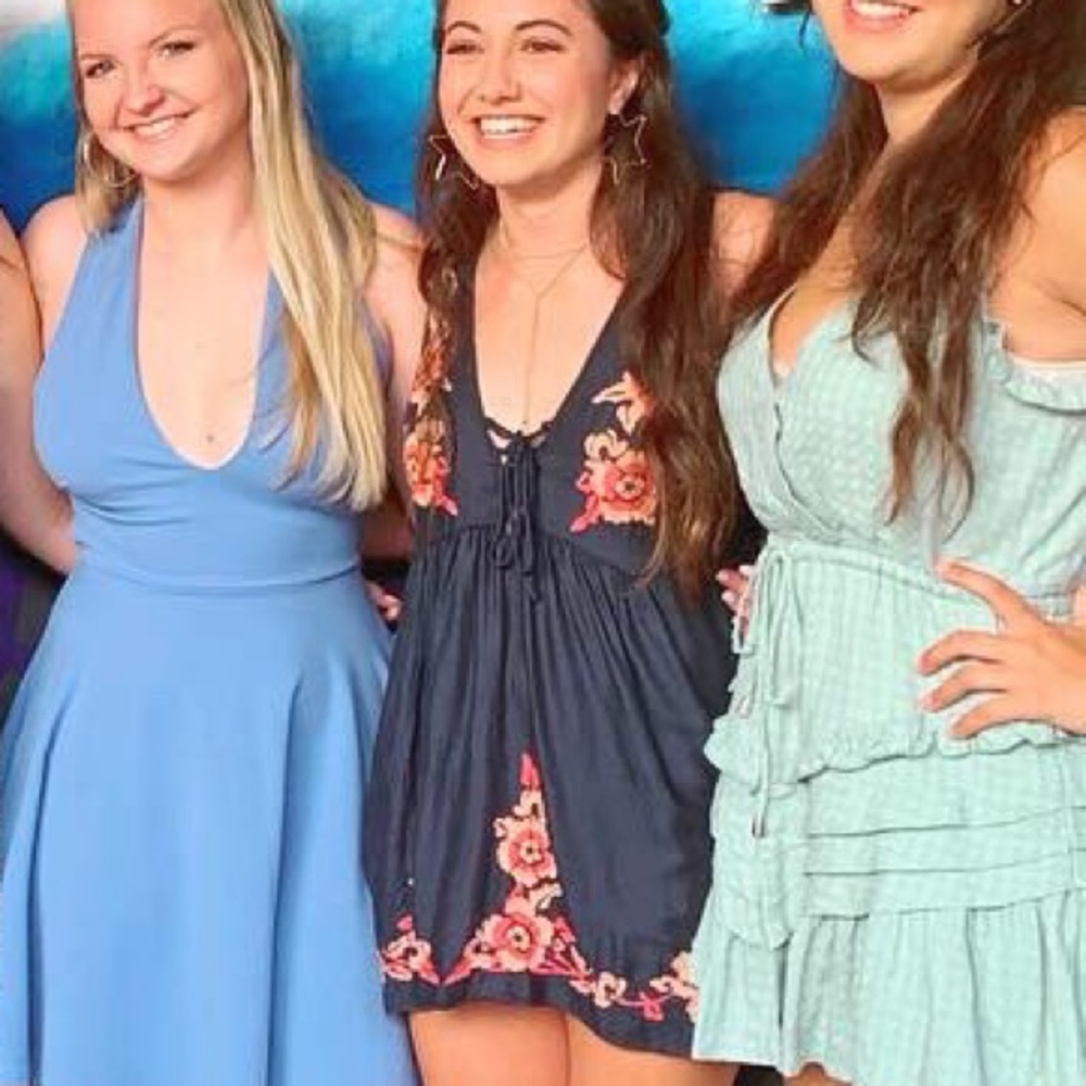 Short floral dress